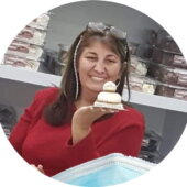 נגיעות של אהבה עוגות ועוגיות של ג'יזל
