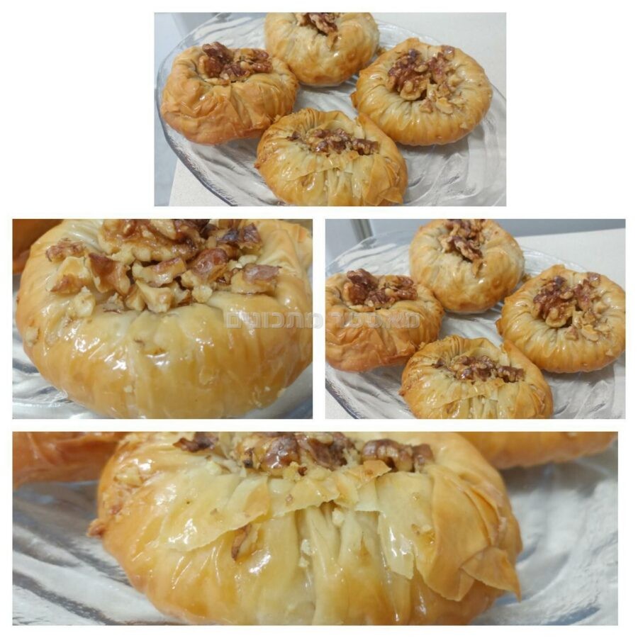 בקלוואה בצורת עיגול