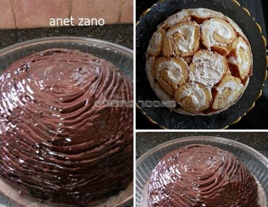 עוגת בומב עם שוקולד