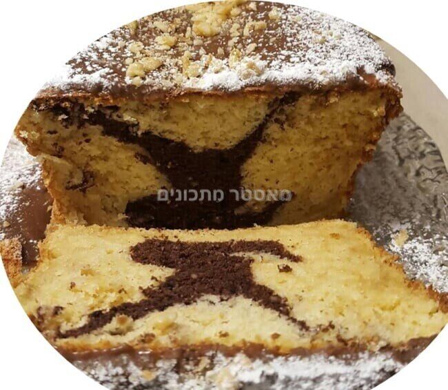 עוגת שיש שוקולד