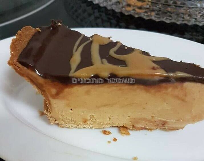 טארט מוס חמאת בוטנים ושוקולד