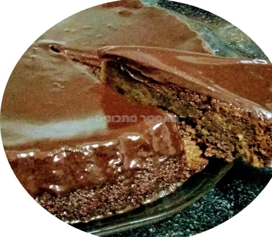 עוגת יוגורט ושוקולד