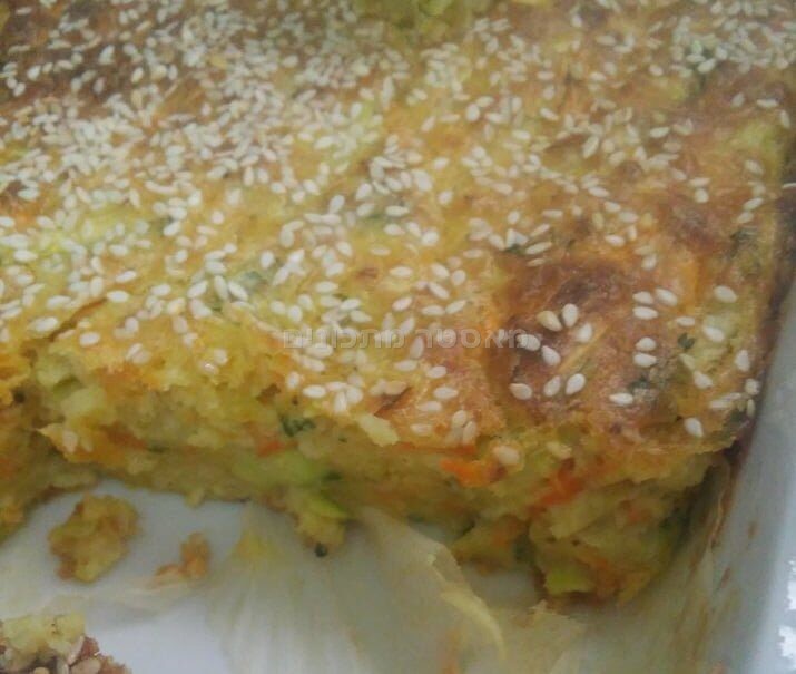 פשטידת קישואים וגזר פרווה מעולה