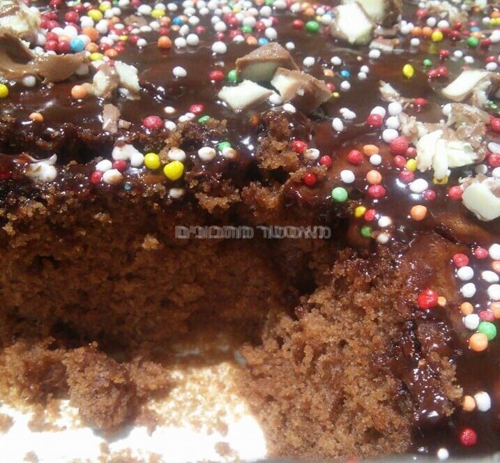 עוגת שוקולד מהירה רכה