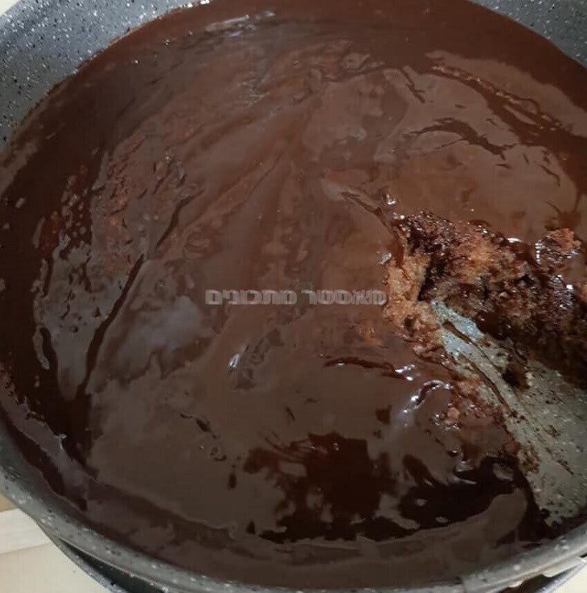 עוגת שוקולד בשתי שניות