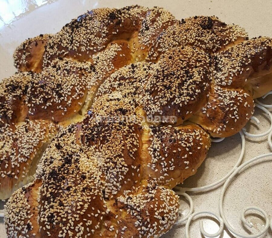 חלות קלועות לשבת