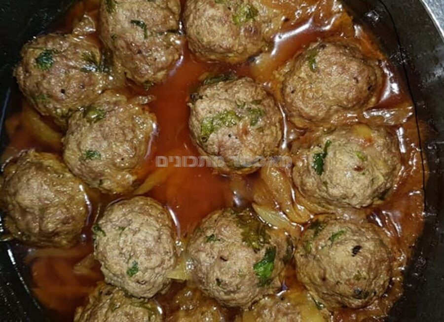 קציצות בשר ברוטב