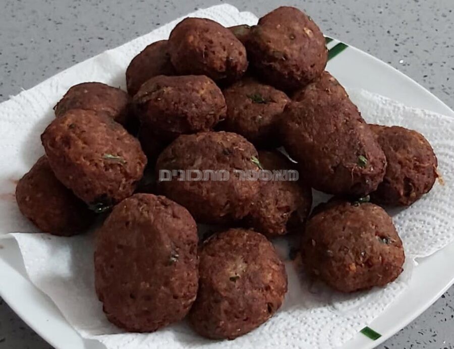 קציצות בשר מטוגנות