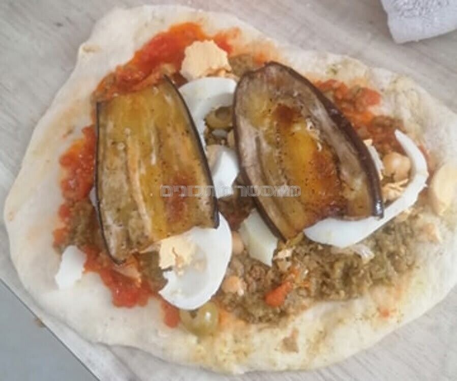 ן להכנת פיתה סביח מעלף