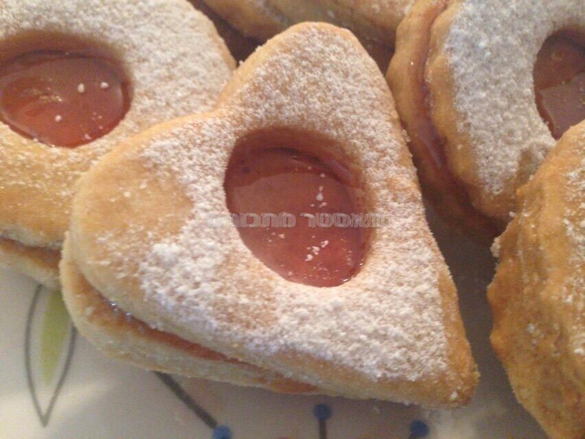 עוגיות ריבה פריכות