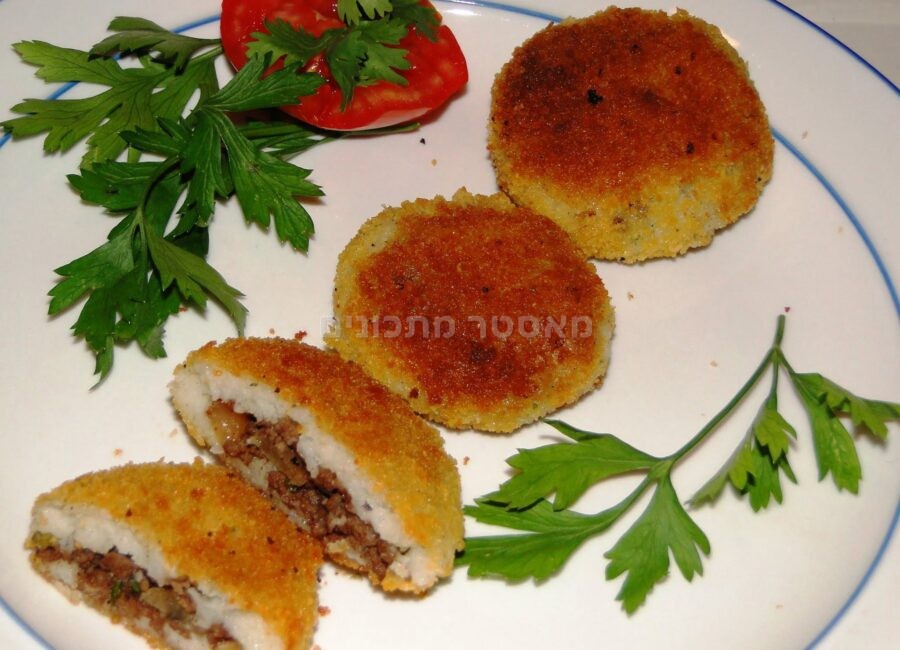 כופתאות אורז במילוי בשר