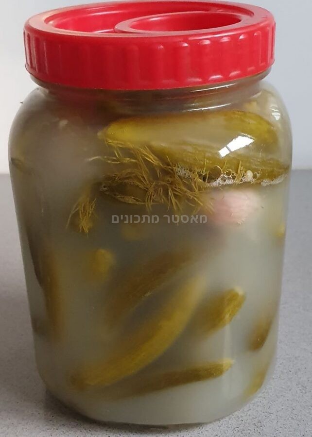 מלפפונים חמוצים ביתיים