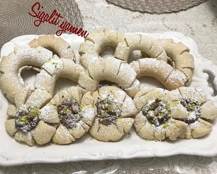 עוגיות שוקולד פיסטוק
