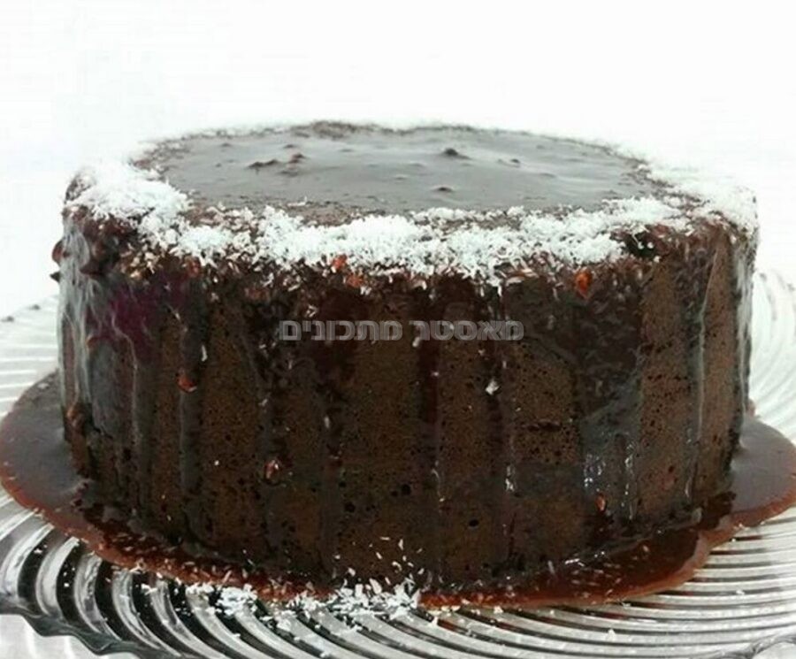 עוגת שוקולד ללא גלוטן במיקרוגל