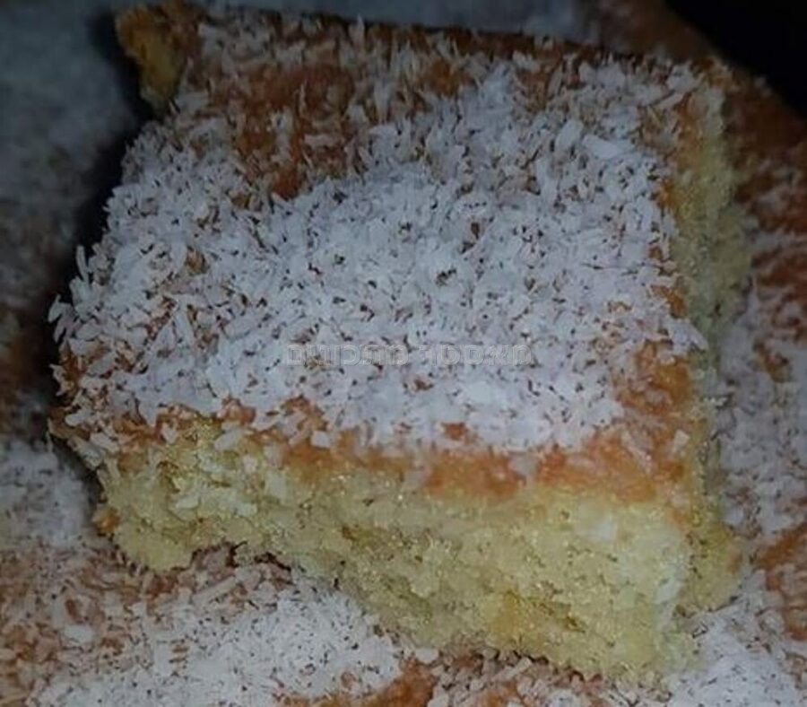 עוגת תפוזים סולת