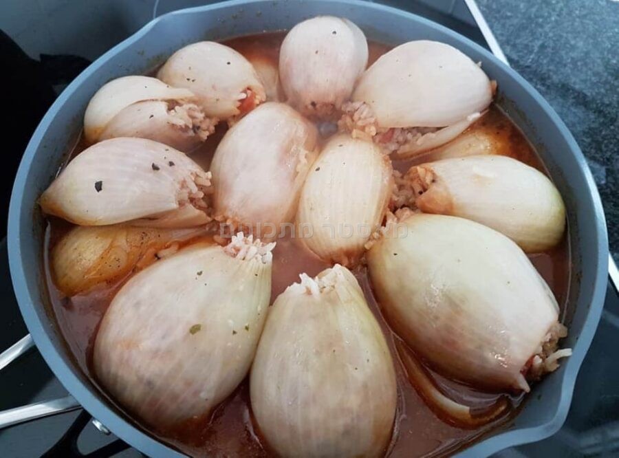 בצל ממולא חמוץ-מתוק…הגרסה העירקית