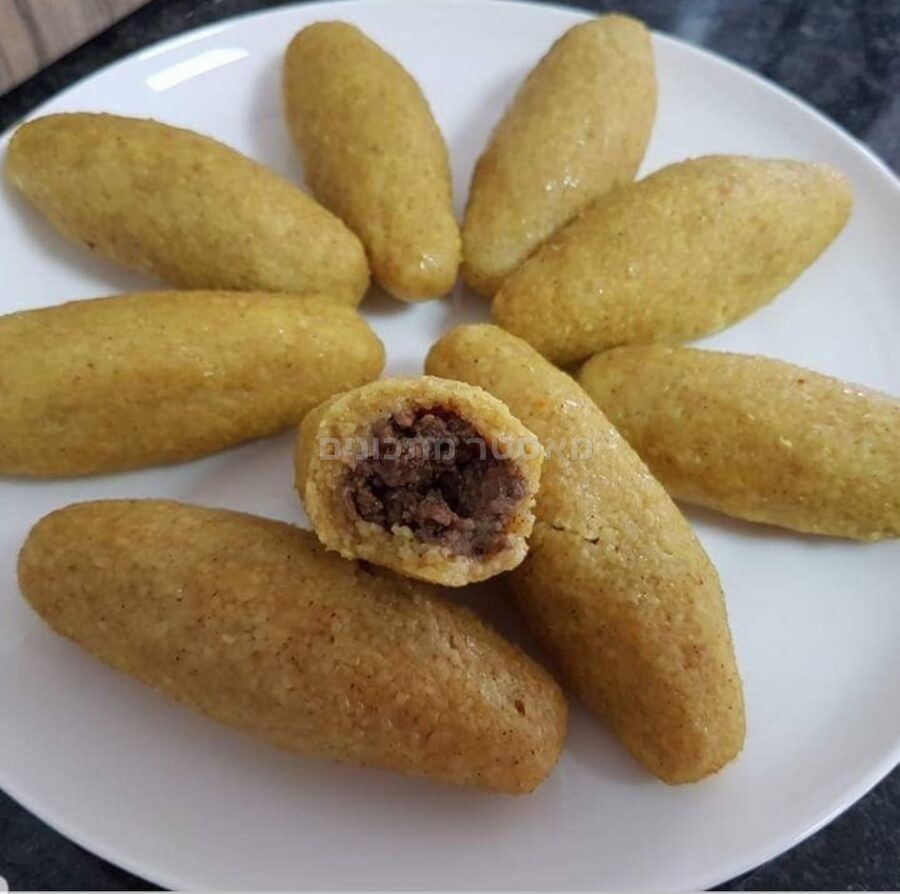 קובה בורגול מבושלת ומטוגנת