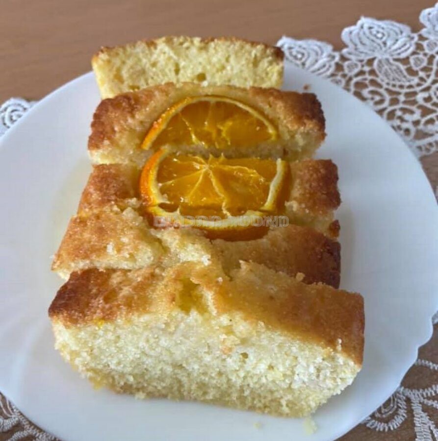 עוגת תפוזים בחושה משגעת