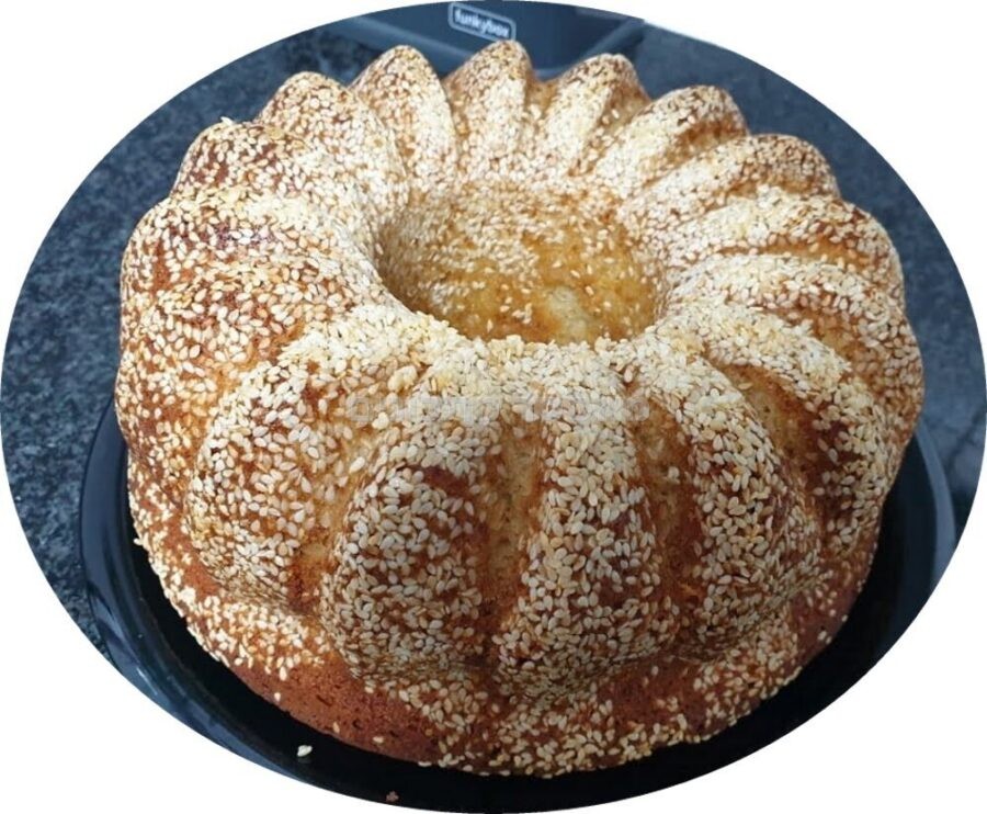 עוגת שומשום נוסטלגית בחושה