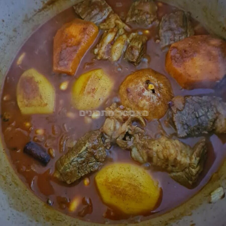חמין לשבת מאוד טעים 🤤🤤🤤🤤