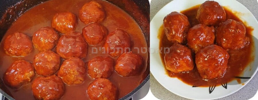 קציצות הודו ברוטב אדום