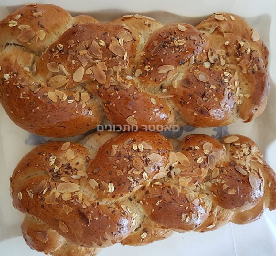 חלות אגוזים דבש וקינמון