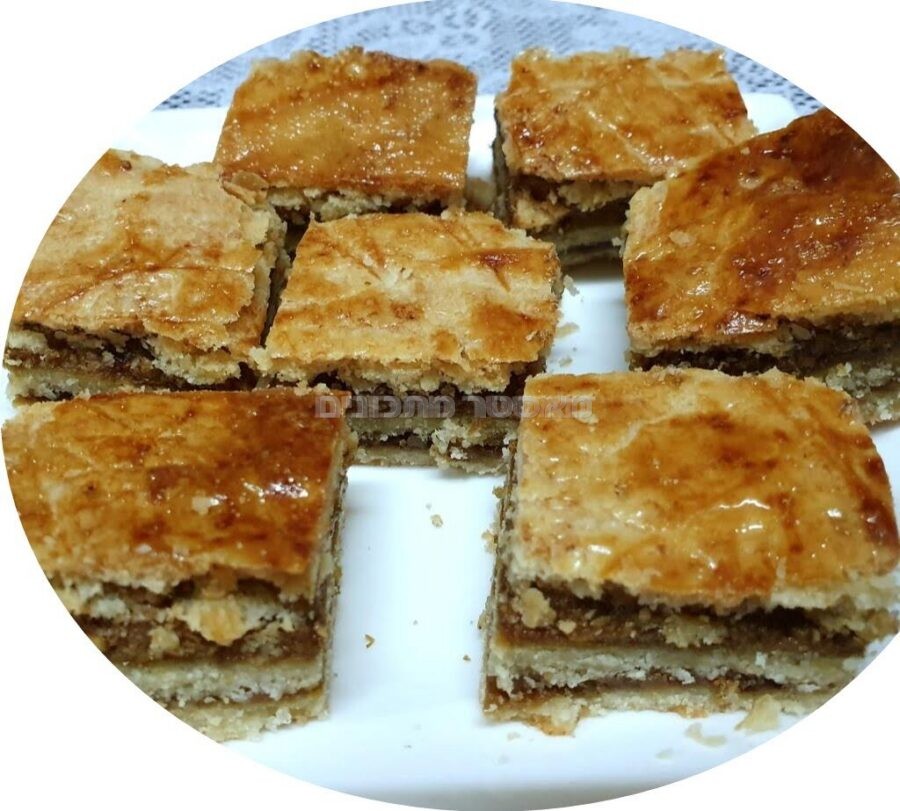 עוגת שכבות נס קפה