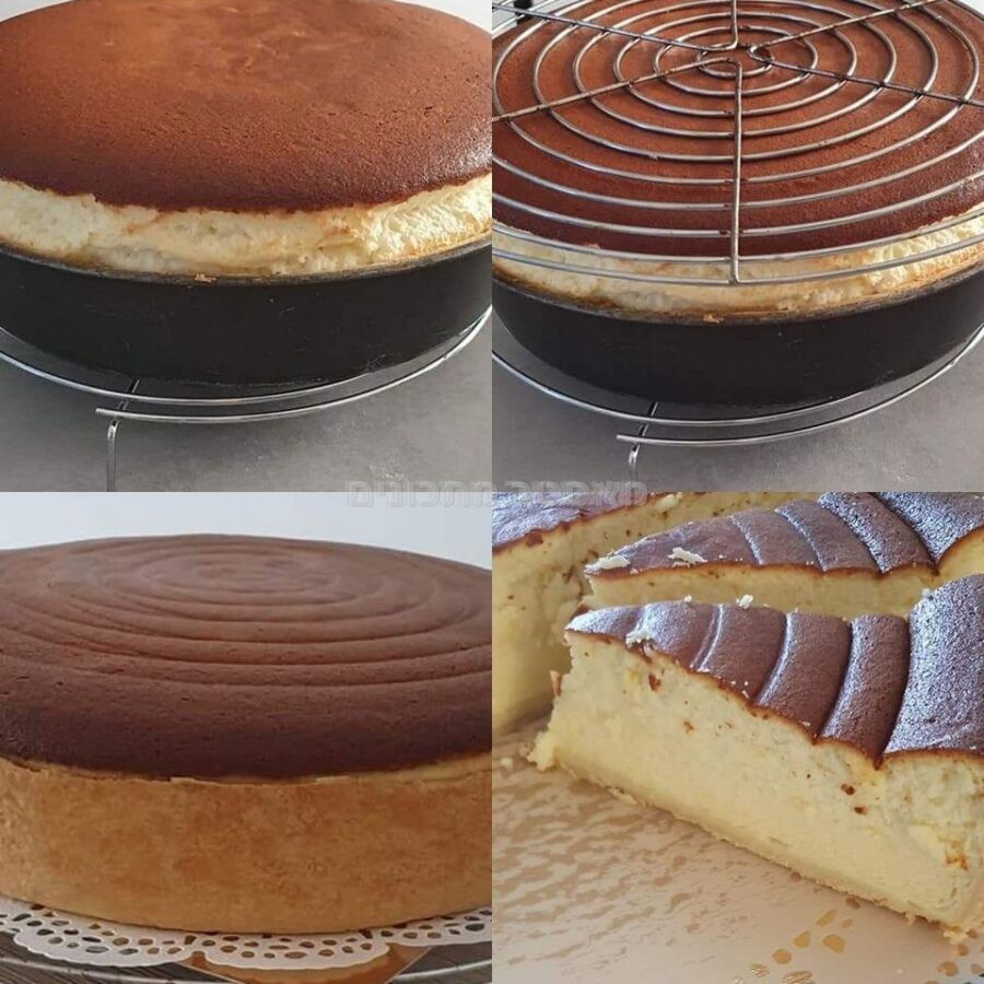 עוגת גבינה עם קלתית פריך קלילה וקלה להכנה
