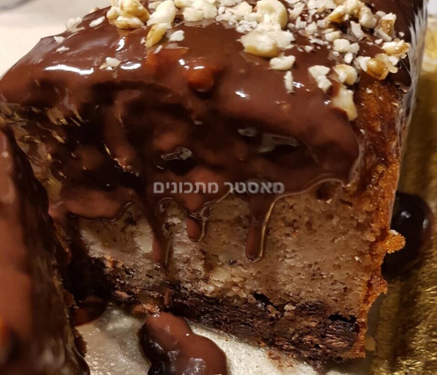 עוגת שוקולד בננה אוורירית🌷🌹🥰❤