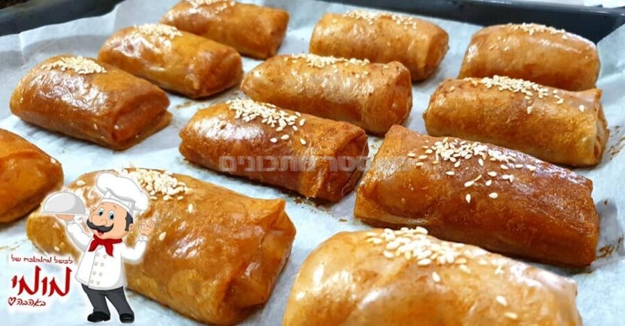אגרול מדפי אורז