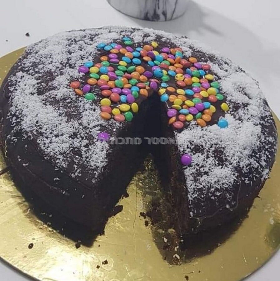 עוגת שוקולד הכול בקערה אחת ולאפות