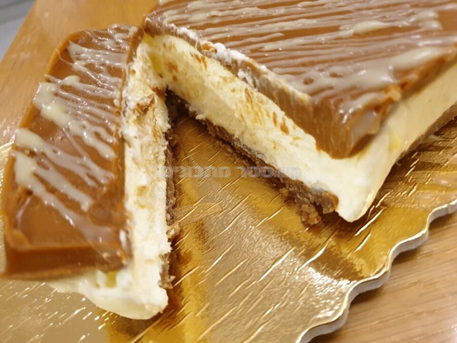 פס עוגת גבינה לוטוס חלומית