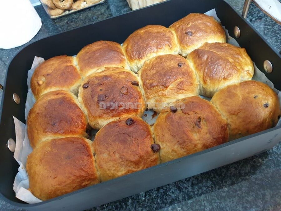 לחמניות שוקולד וחמאת בוטנים מתוקות … מתכון של תילי טובה