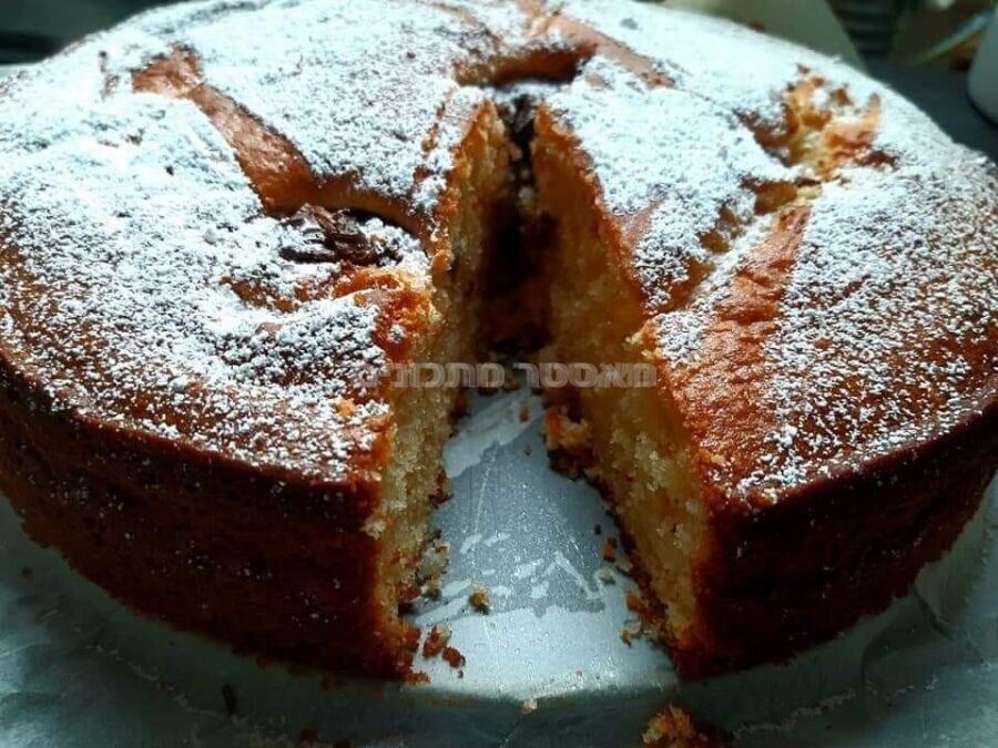 עוגת לימון וריבה😋