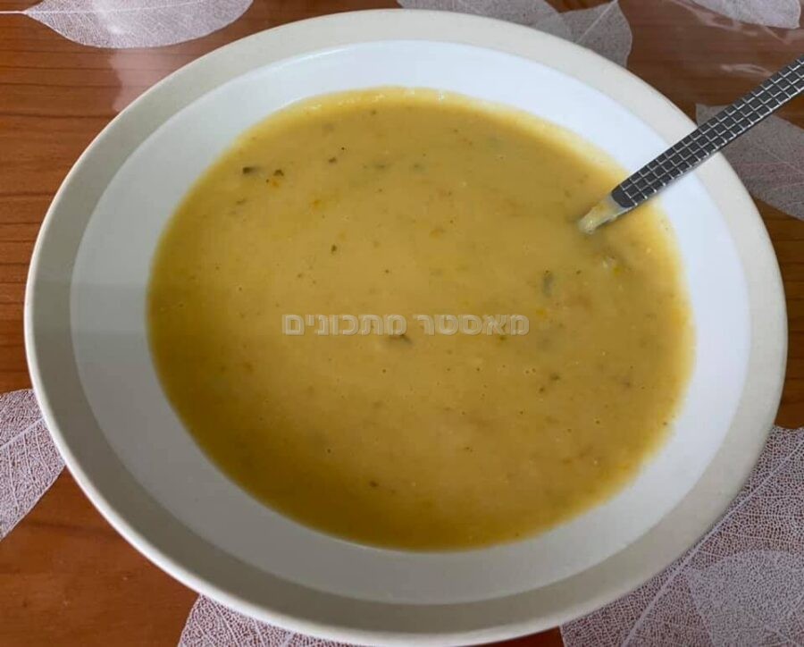 מרק כתום משגע 😍😍