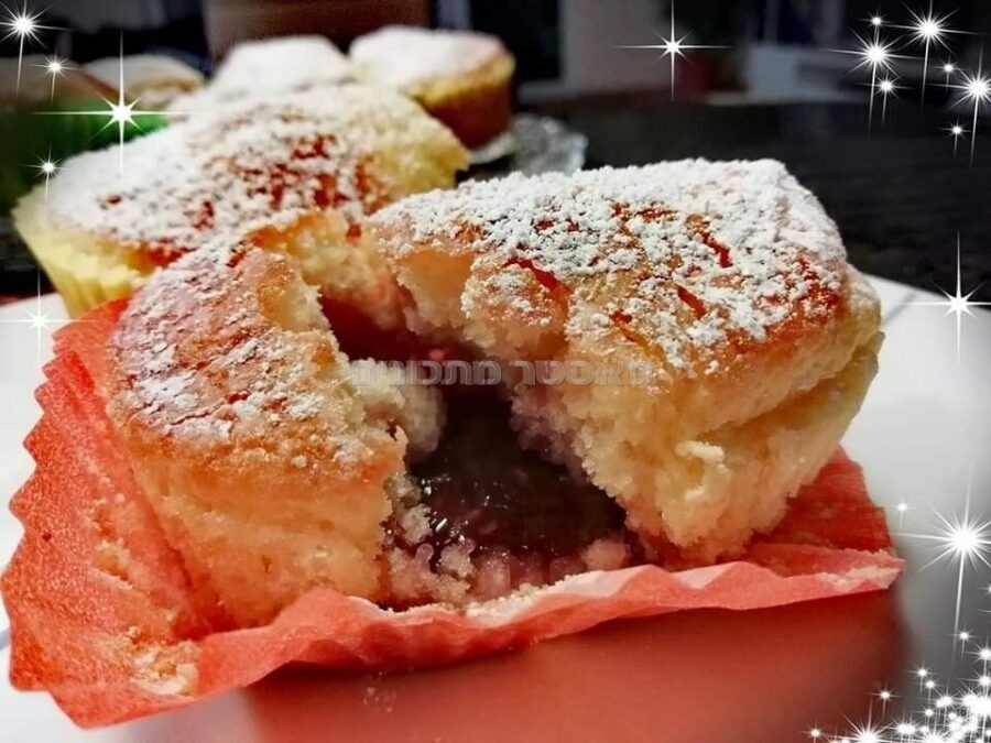 סופגניות בתבנית מאפינס😋