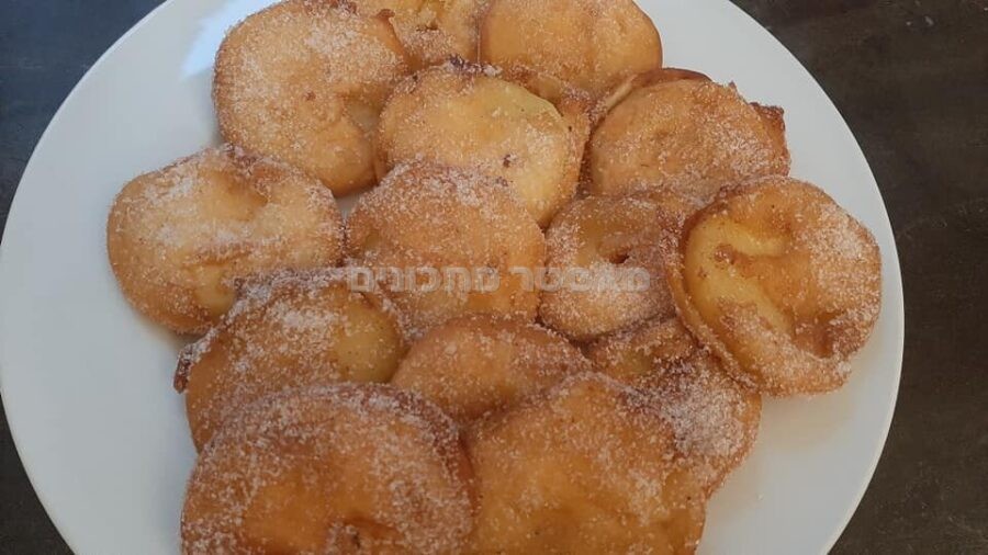 תפוחי עץ בבלילה😋