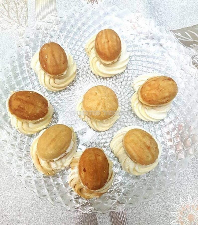 עוגיות אורשקי בצורת אגוז