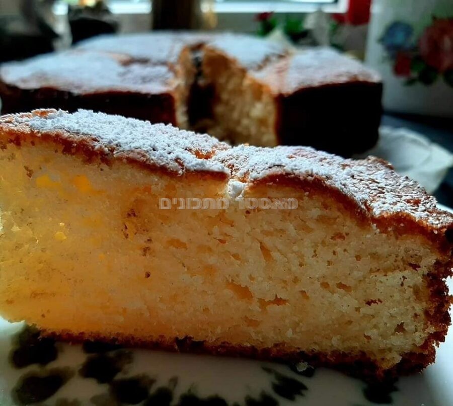 עוגת לימון וריבה😋