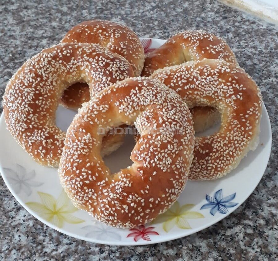 בייגלה שומשום מתוק!!!🥐🥖