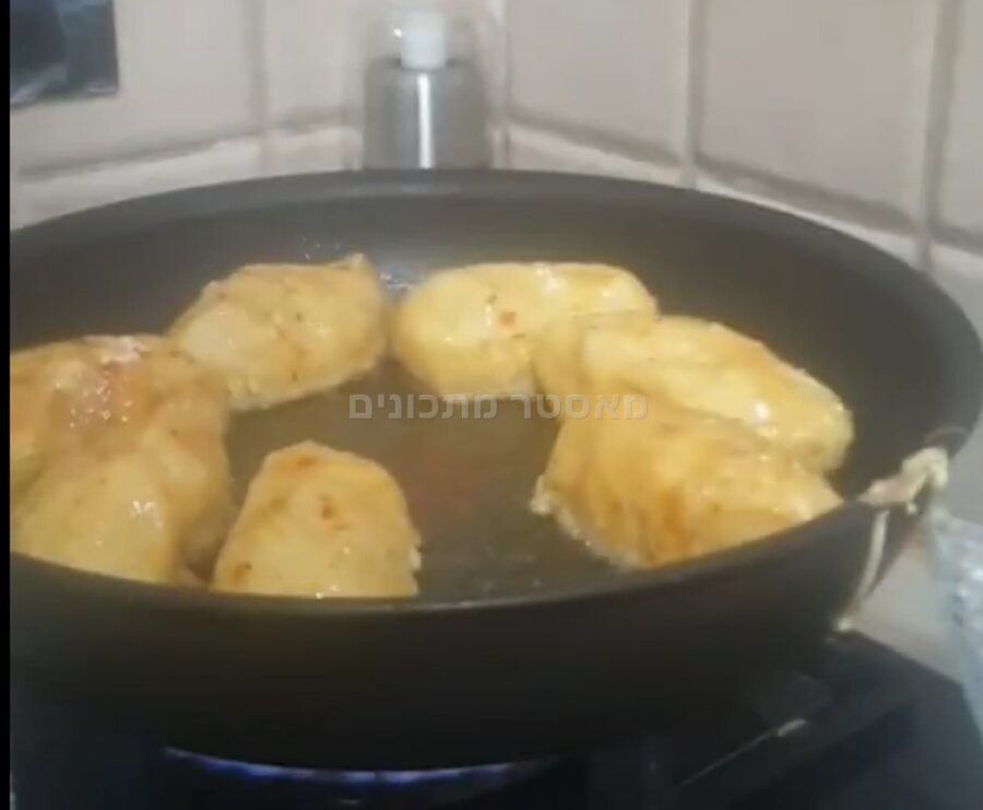 ן להכנת בנטז' צימחוני במילוי גמבה ובצל