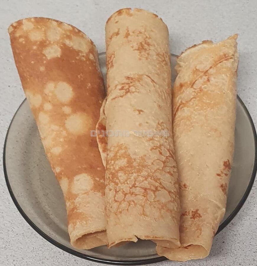 פנקייק גבינה וקמח כוסמין