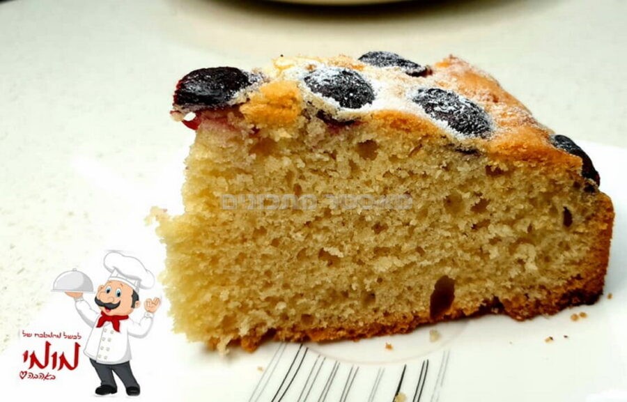 עוגת דובדבנים 🍒של סבתא👵בדיוק כמו פעם🍰