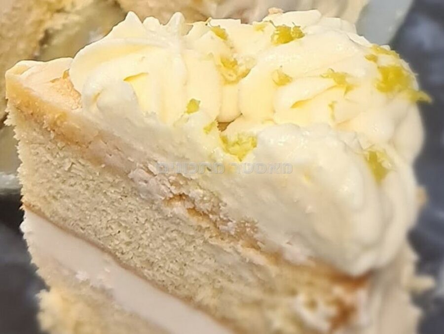 ן להכנת טורט לימון 🍋 במילוי קרם לימון 🍋וזילוף קצפת לימון 🍋