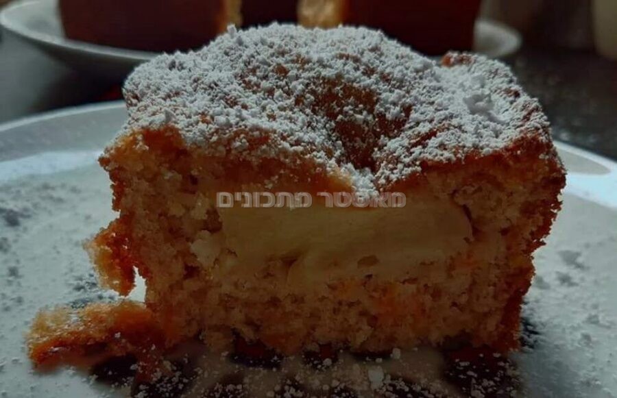 עוגת פרווה בחושה פשוטה וטעימה