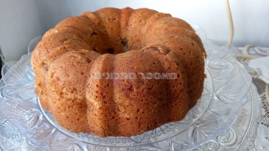 עוגת תפוחים בחושה, רכה ועסיסית 🍎🍏🍎🍏