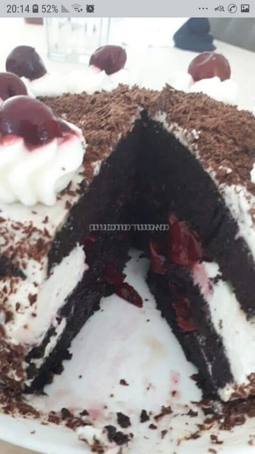 עוגת היער השחור🍰