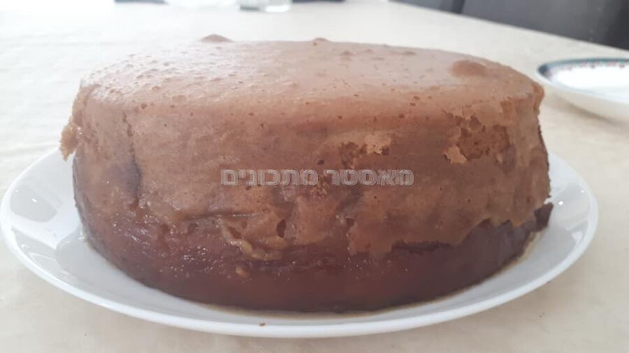 חצי עוגת גבינה חצי עוגת תפוזים