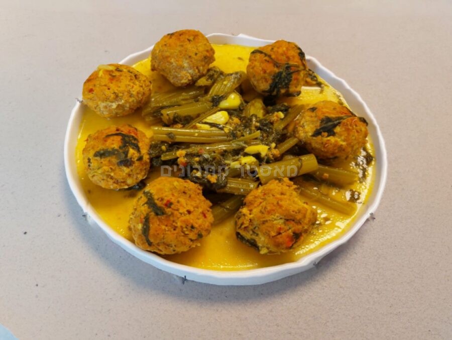 קציצות דגים עם סלרי (כרפס)❤
