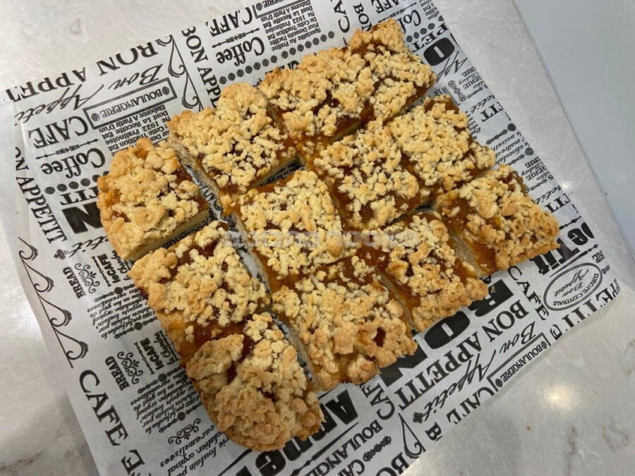 חיתוכיות פריך עם ריבה❤